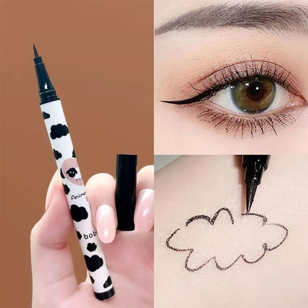 Waterproof Liquid Eyeliner Pen - Eyeliner liquide à séchage rapide noir
