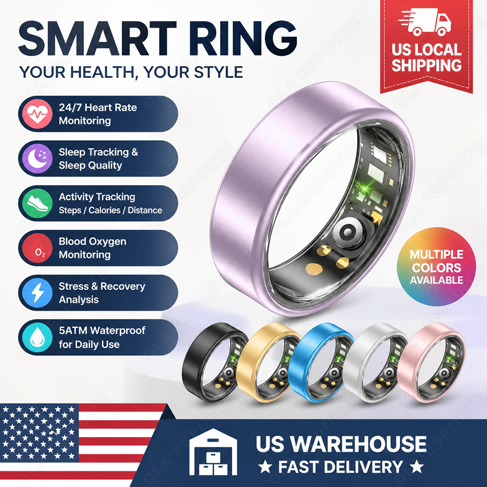 Health Monitors - Nouvelle bague intelligente multifonctionnelle : moniteur