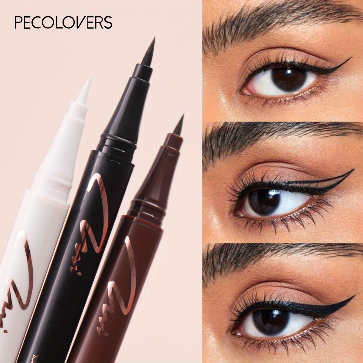 Waterproof Liquid Eyeliner Pen - Eyeliner liquide ultra-fin imperméable à l'eau,