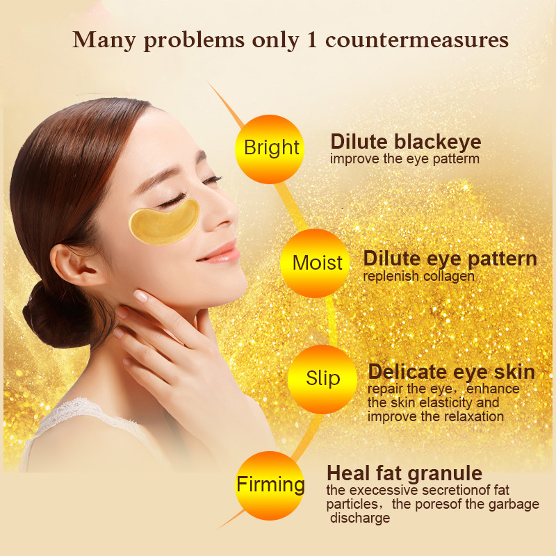 Masque pour les yeux au collag - Collagen Under Eye Patches avis et prix