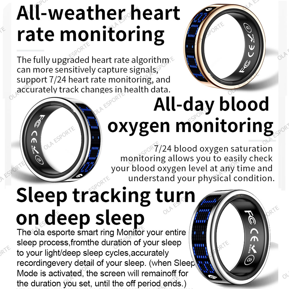 Bague intelligente avec écran  - Health Monitors avis et prix