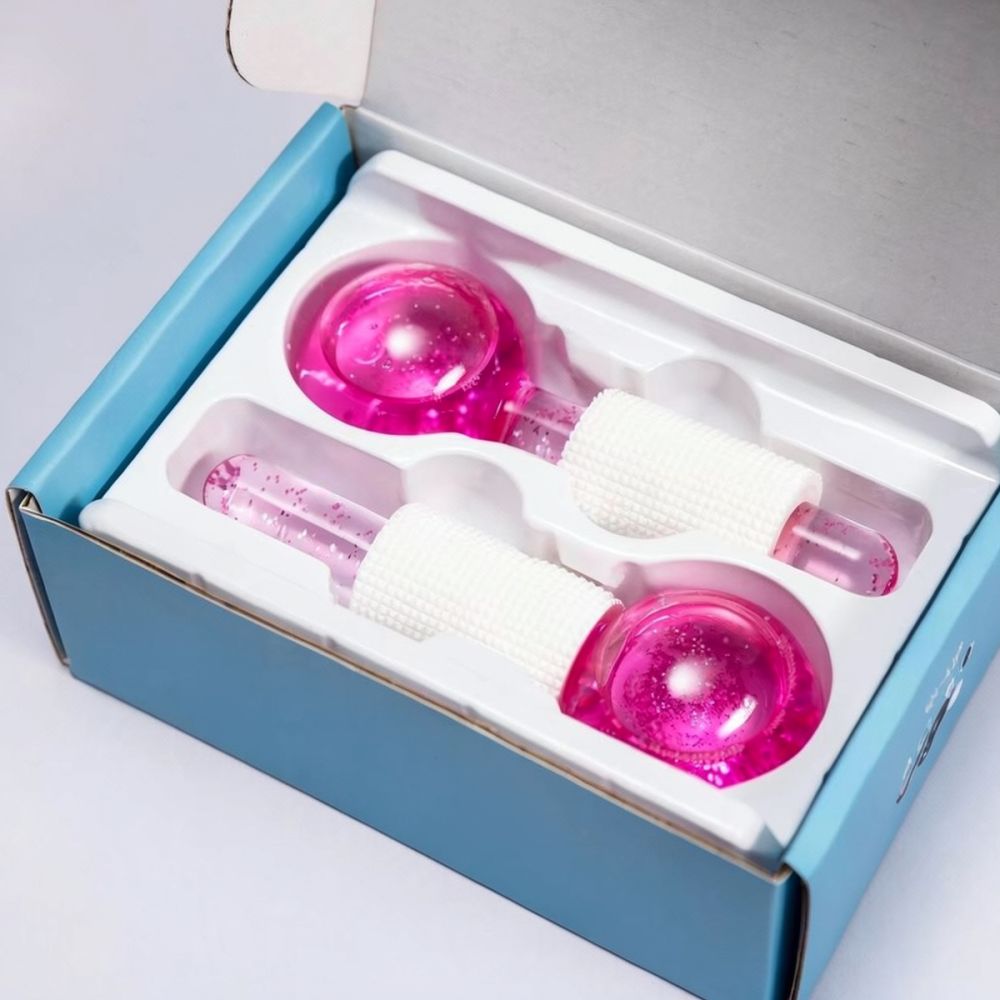 Boules de glace pour massage f - Face Ice Roller Puffiness avis et prix