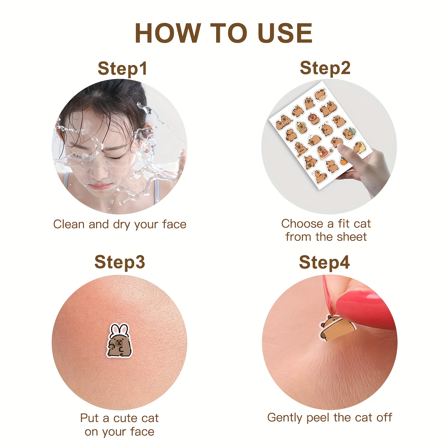 Patchs anti-boutons en forme d - Skincare avis et prix