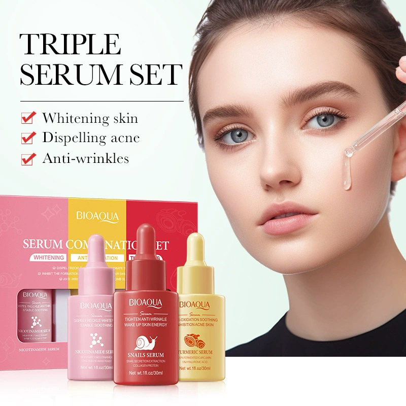 3 pièces/ensemble BIOAQUA Séru - Hyaluronic Acid Facial Serum avis et prix