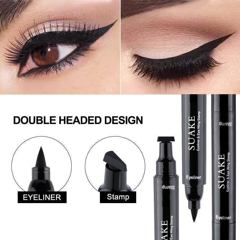 2 stylos eye-liner noirs à dou - Waterproof Liquid Eyeliner Pen avis et prix