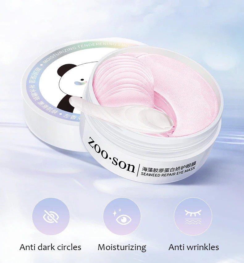 60 Patchs Masques Yeux au Coll - Collagen Under Eye Patches avis et prix