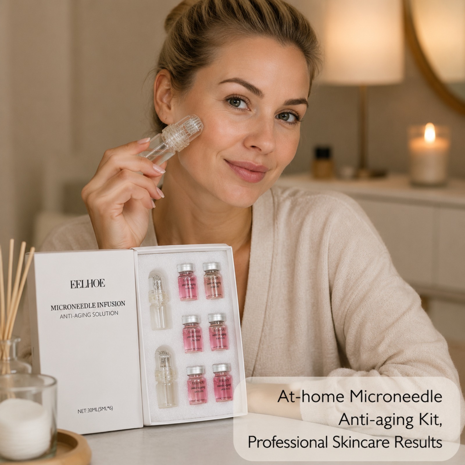 Système de sérum anti-âge avec - Hyaluronic Acid Facial Serum avis et prix
