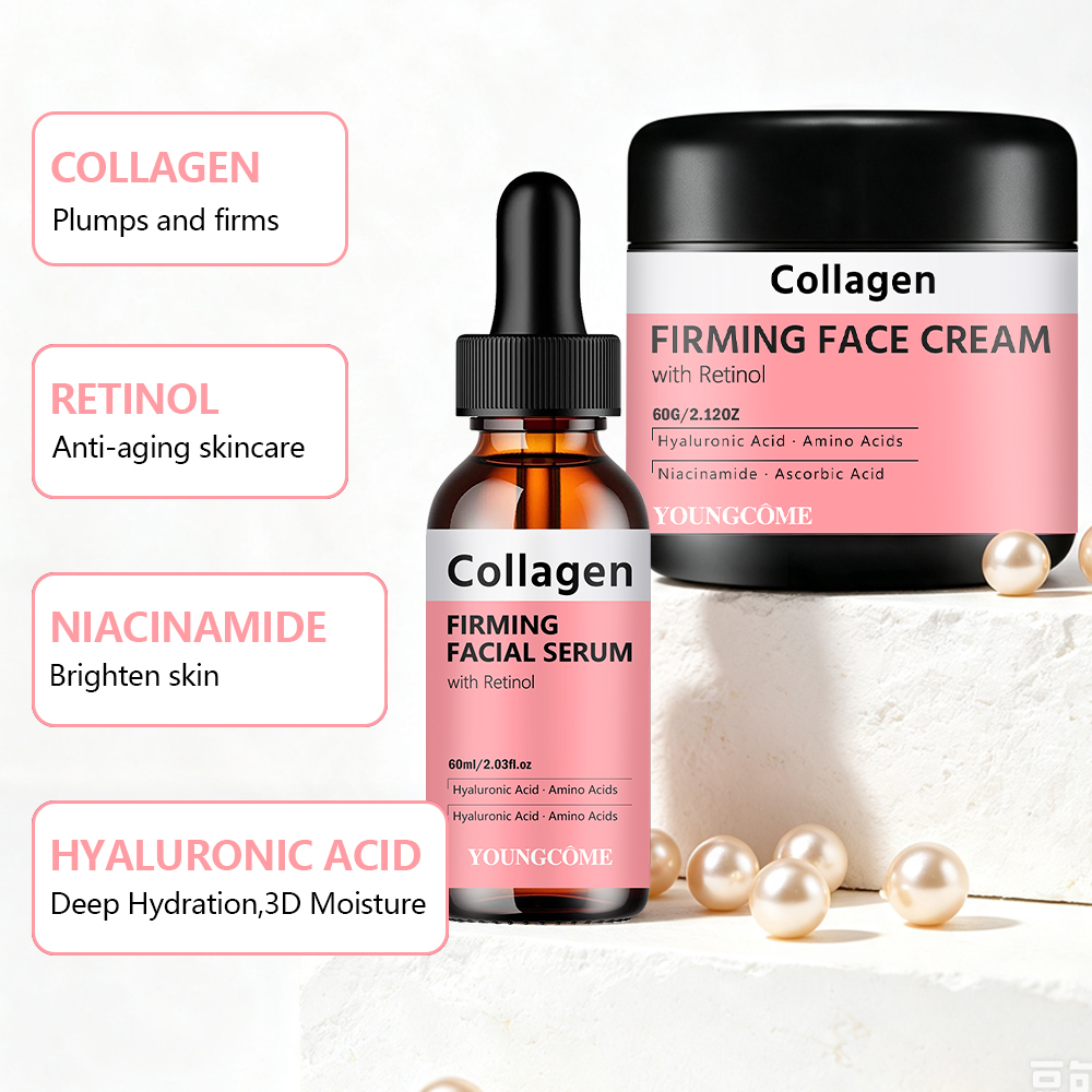 Ensemble de crème et sérum pou - Hyaluronic Acid Facial Serum avis et prix