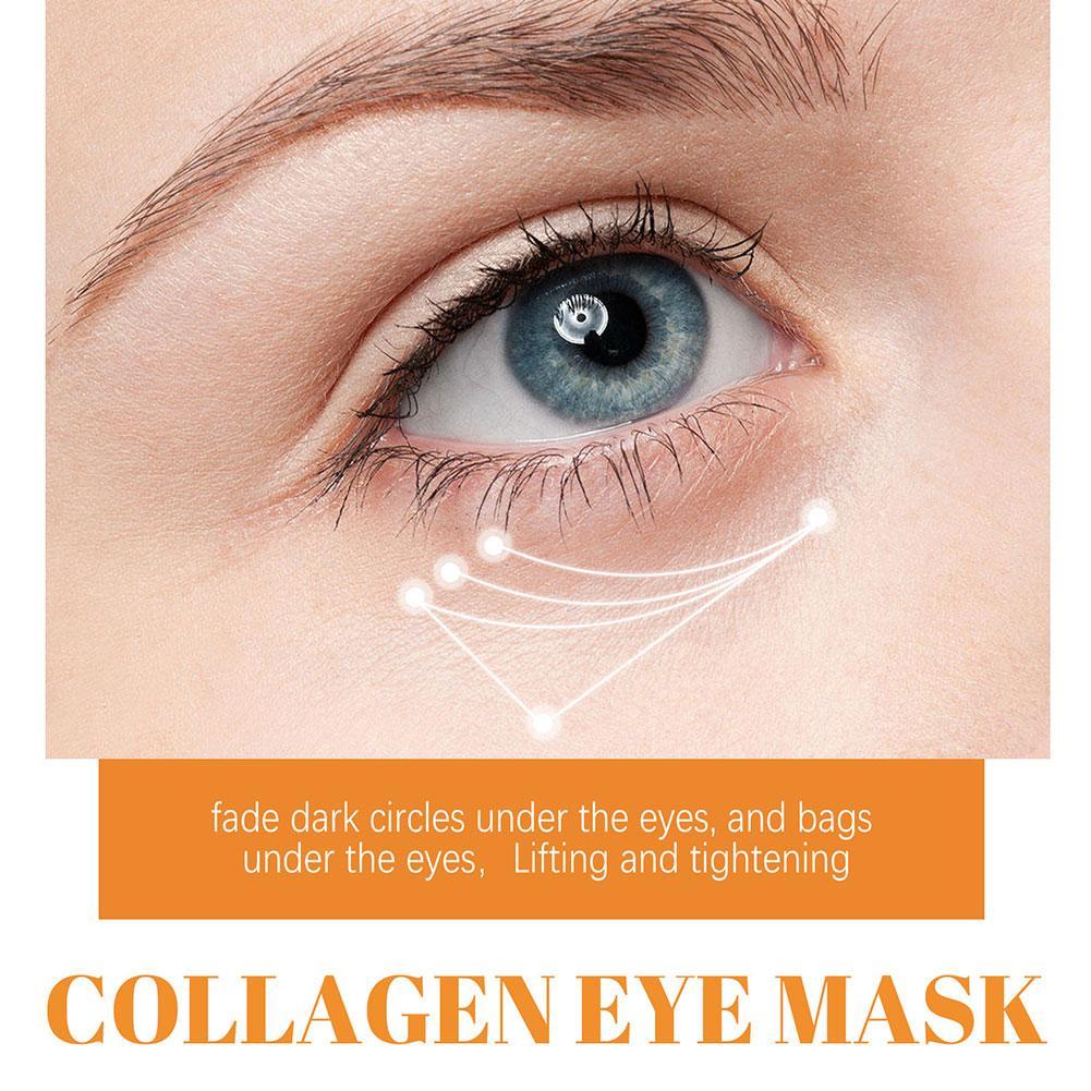 Patchs solubles au collagène,  - Collagen Under Eye Patches avis et prix
